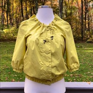 Luii Lightweight Drawstring Collar Lined Jacket S